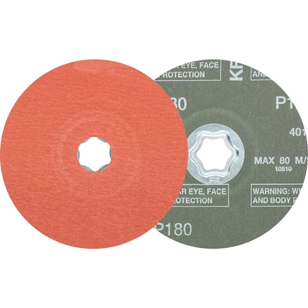 Pferd Combiclick Fiber Disc, 5", A-Cool, 180 Grit 40316